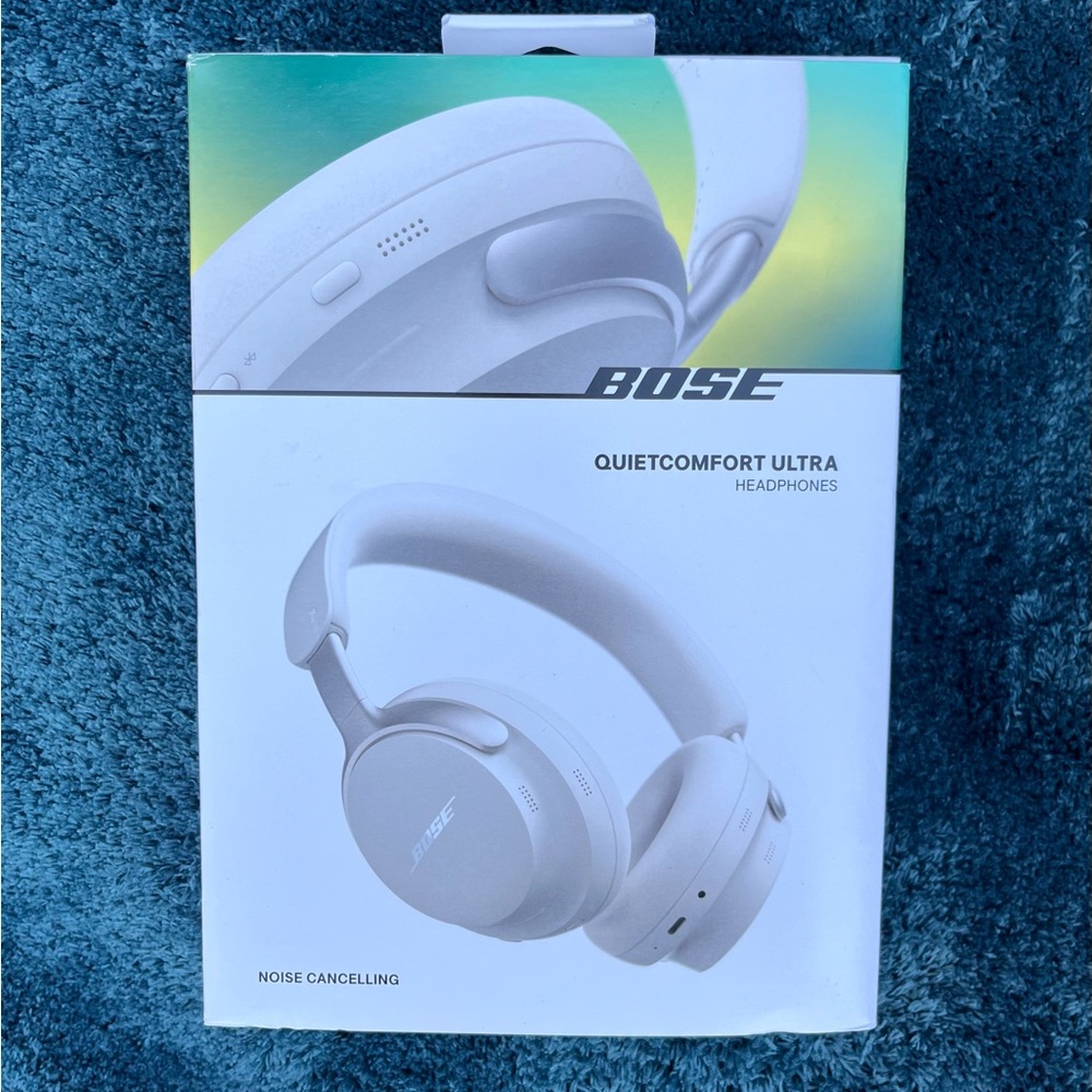Bose Quiet Comfort Ultra Headphones II, Bluetooth Noise Cancelling, White
